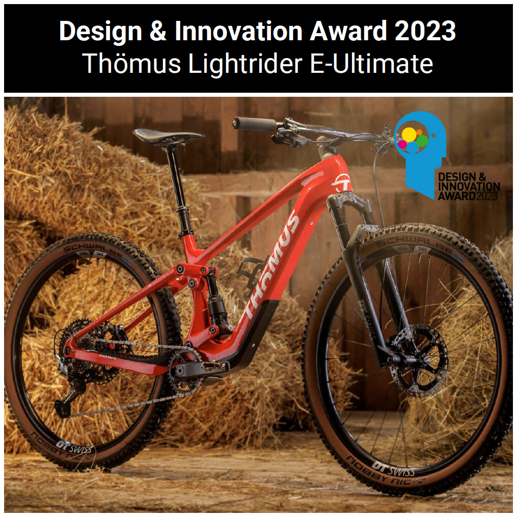 Thömus Lightrider E-Ultimate beim Design Innovation Award
